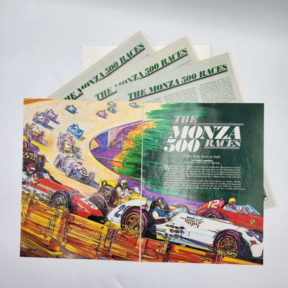 Road And Track The Monza 500 Races When Indy Went To Italy Magazine Article